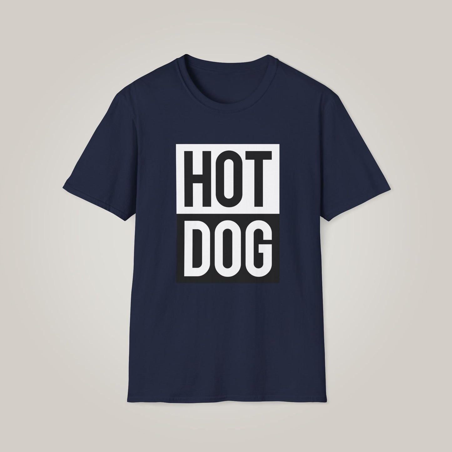 Hot Dog Unisex Softstyle T-shirt