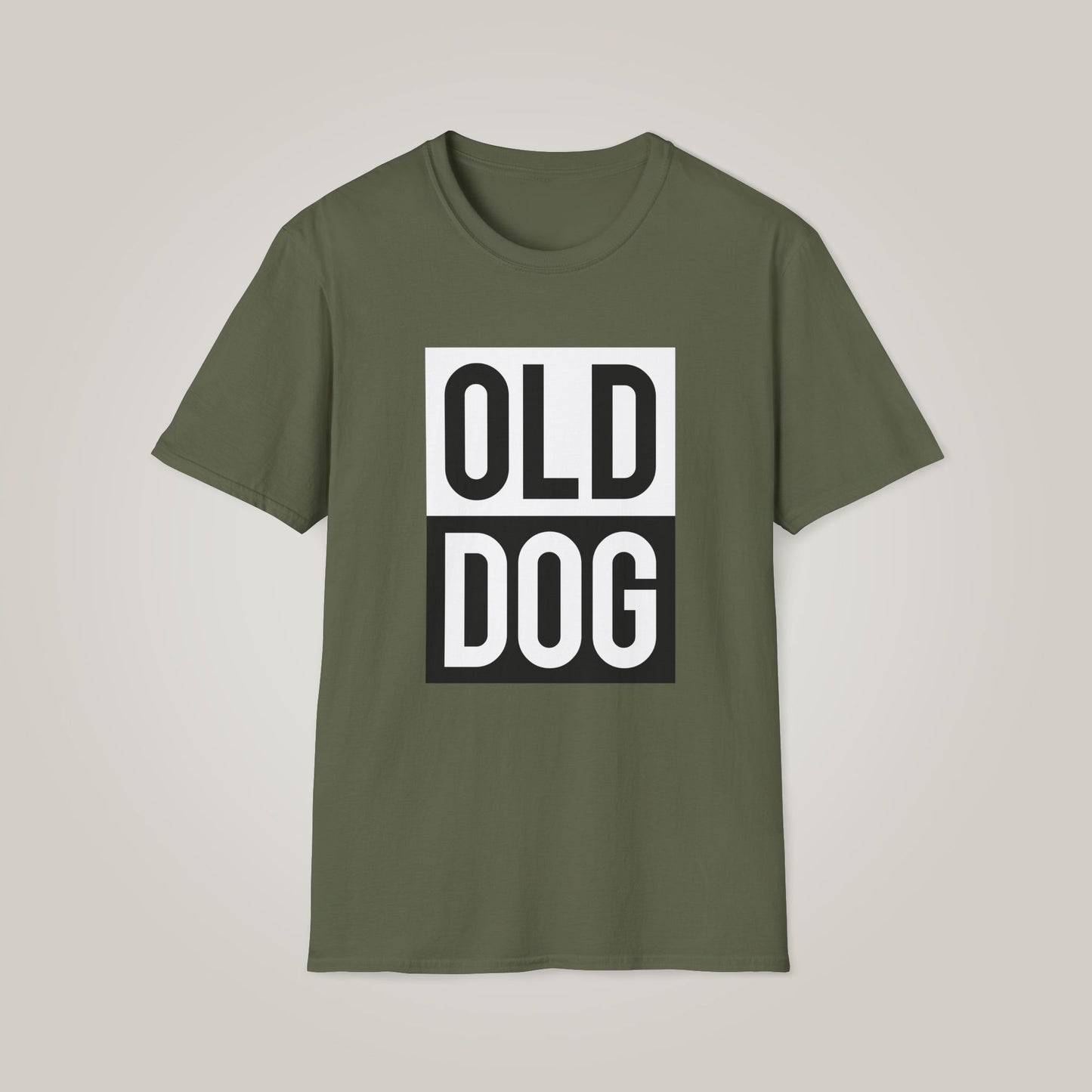 Old Dog Unisex Softstyle T-shirt