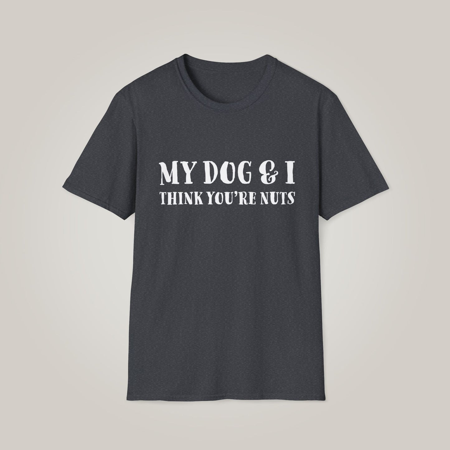 My Dog and I Unisex Softstyle T-shirt