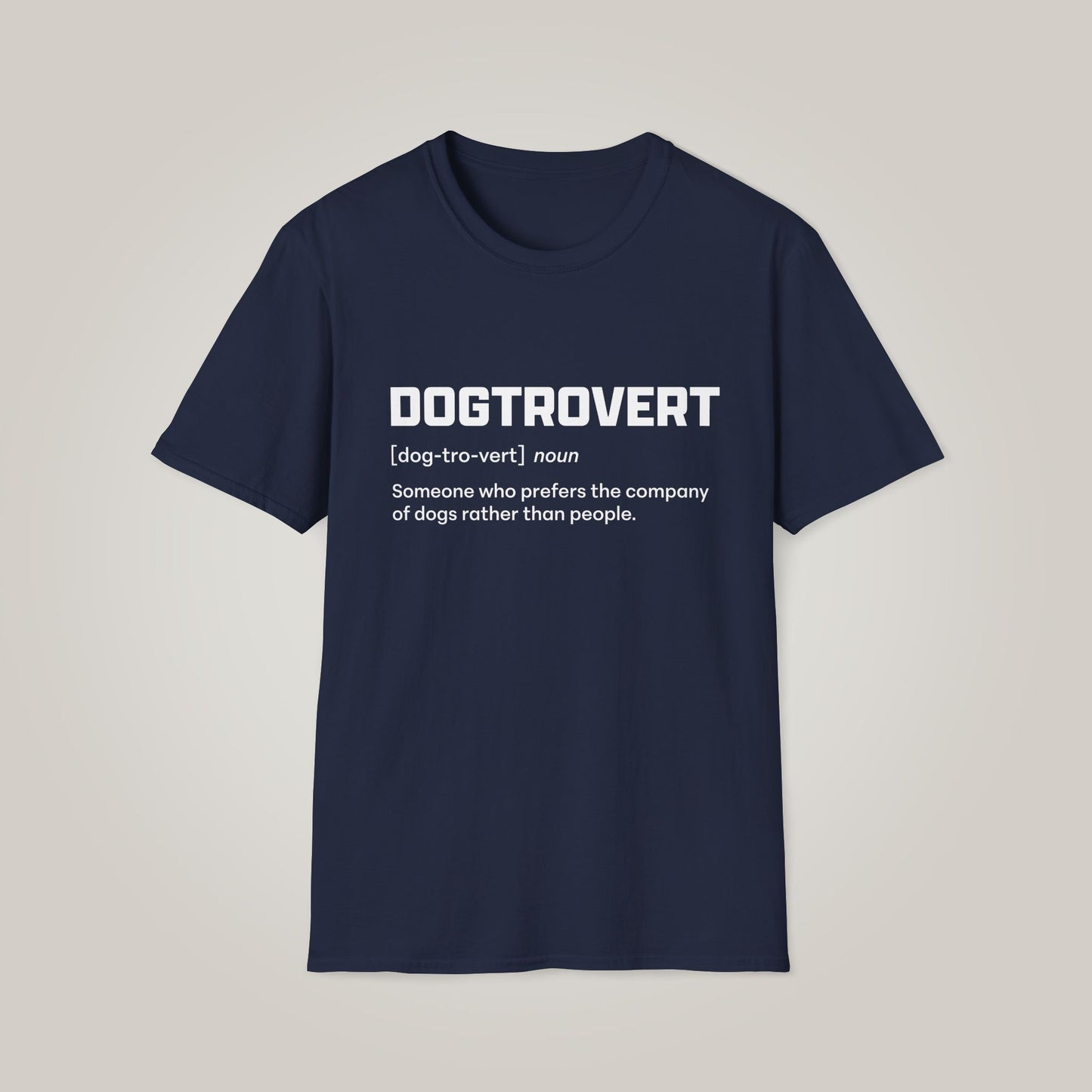 Dogtrovert Unisex Softstyle T-shirt
