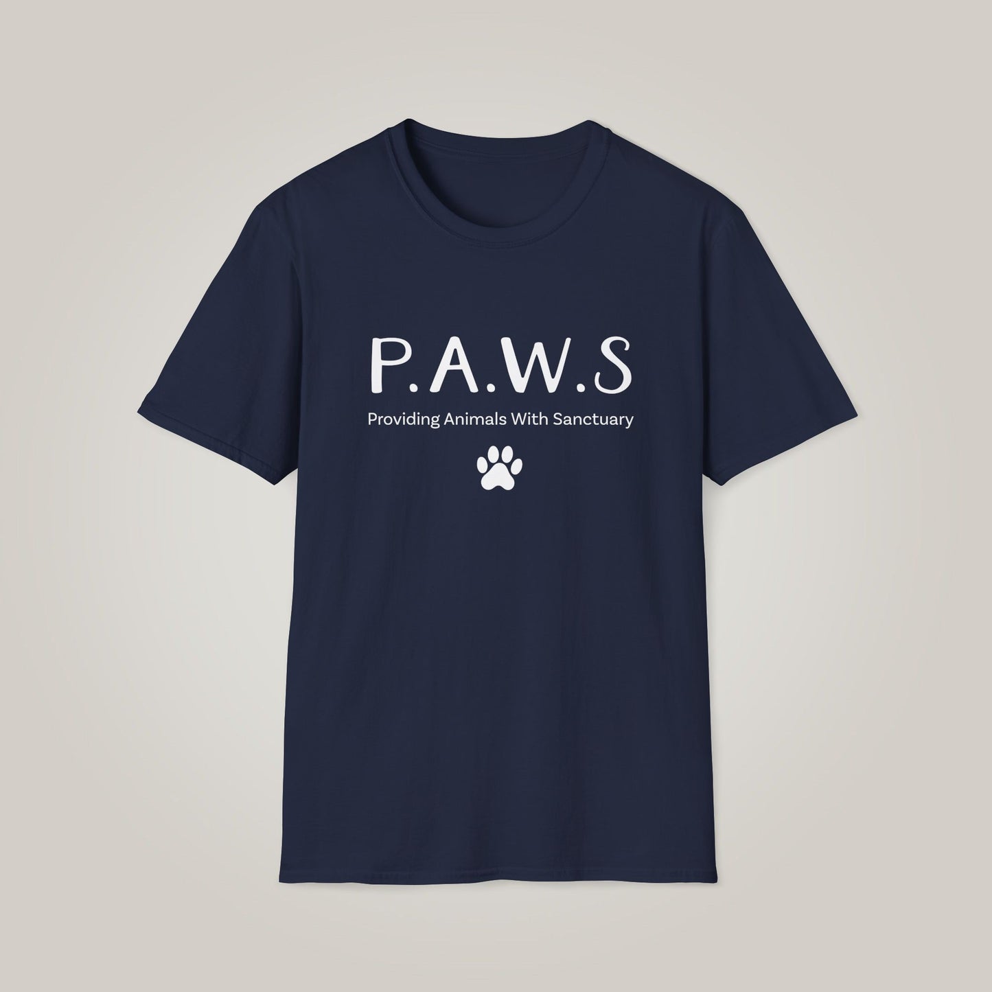 P.A.W.S. Animal Sanctuary Unisex Softstyle T-shirt