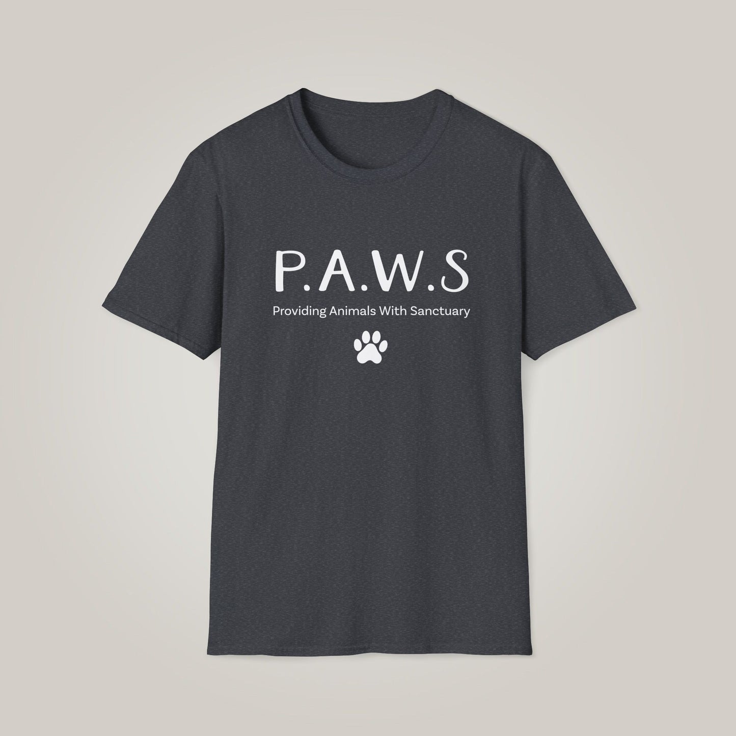 P.A.W.S. Animal Sanctuary Unisex Softstyle T-shirt