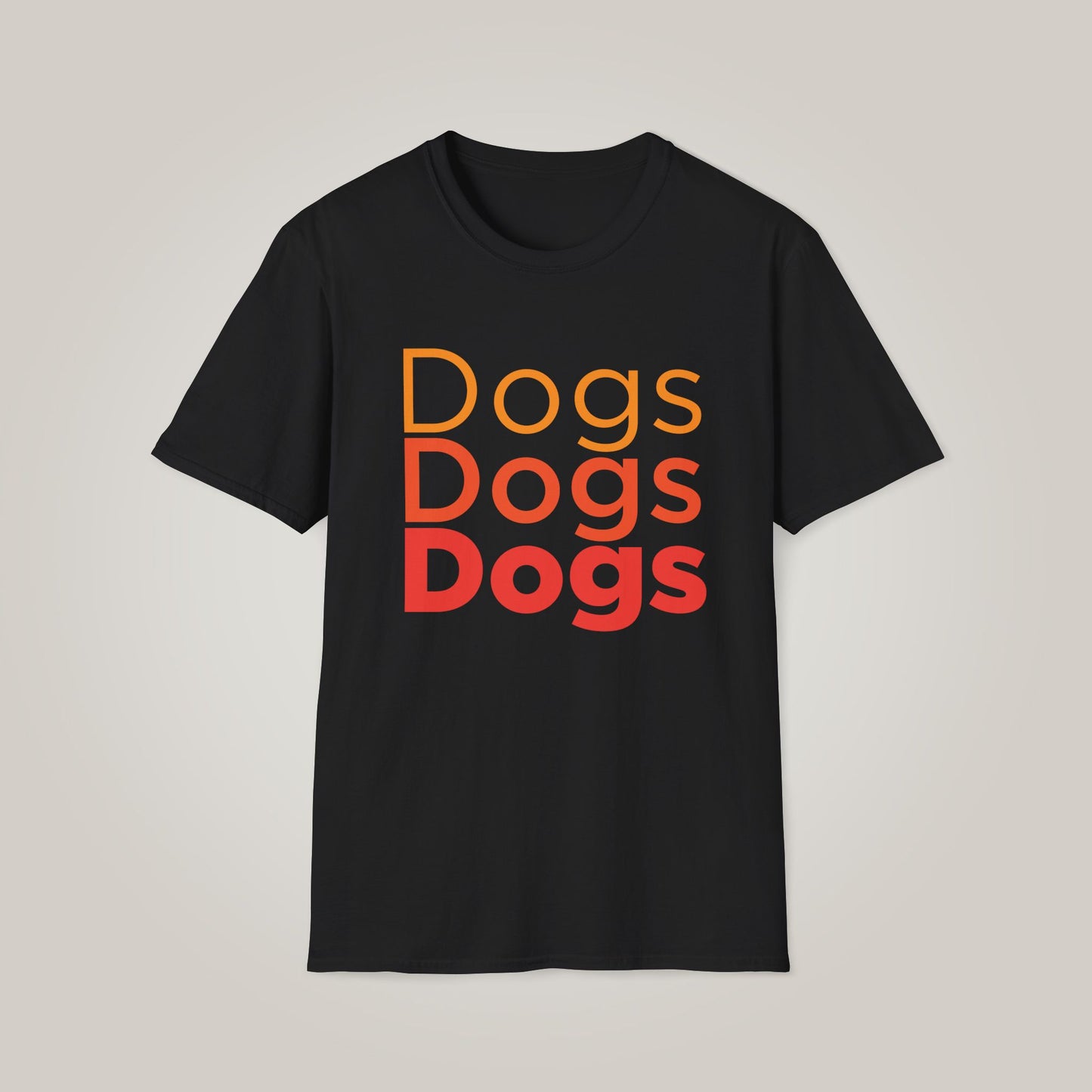 Dogs, Dogs, Dogs Unisex Softstyle T-Shirt