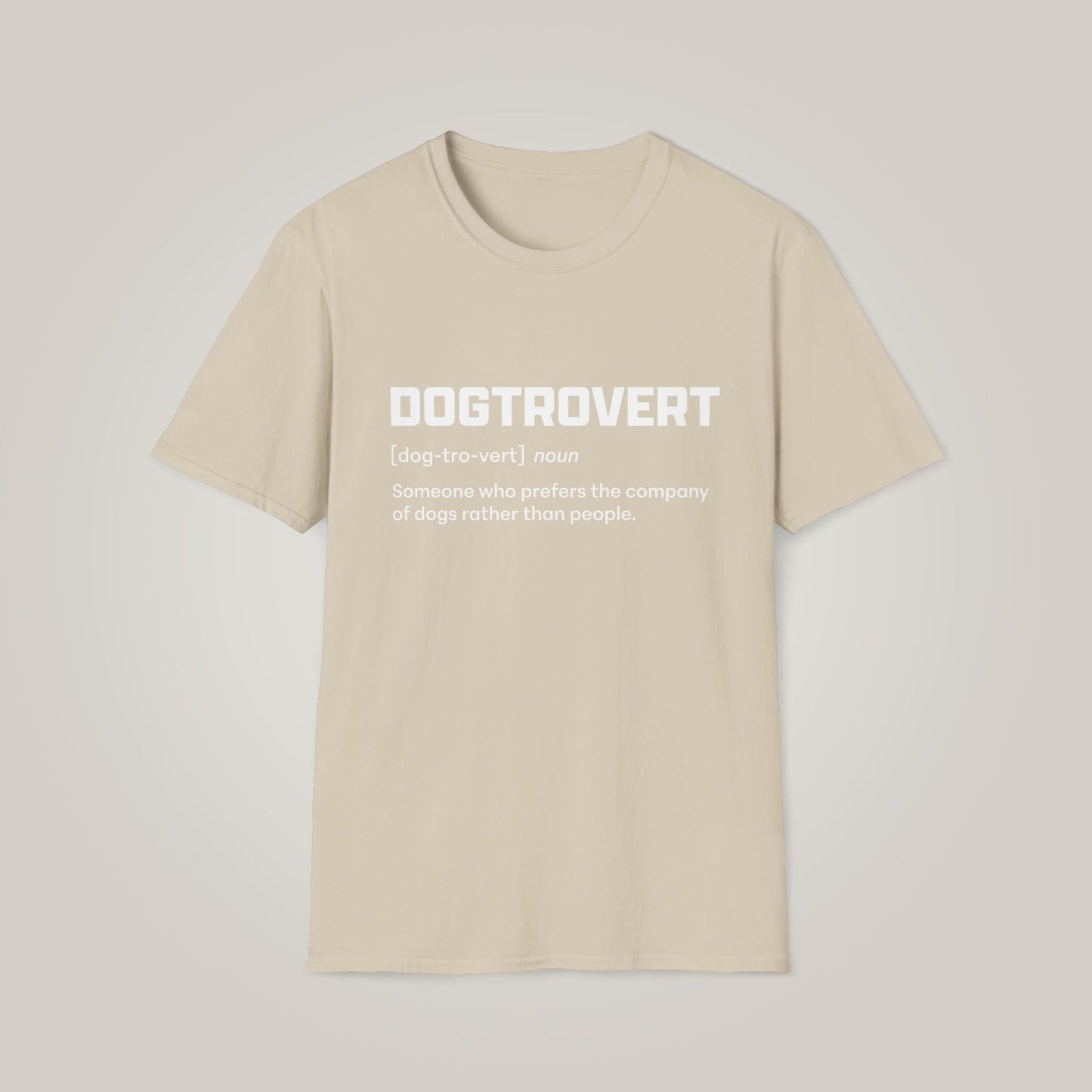 Dogtrovert Unisex Softstyle T-shirt