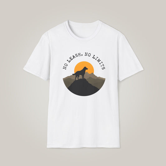 No Leash, No Limits Unisex Softstyle T-shirt