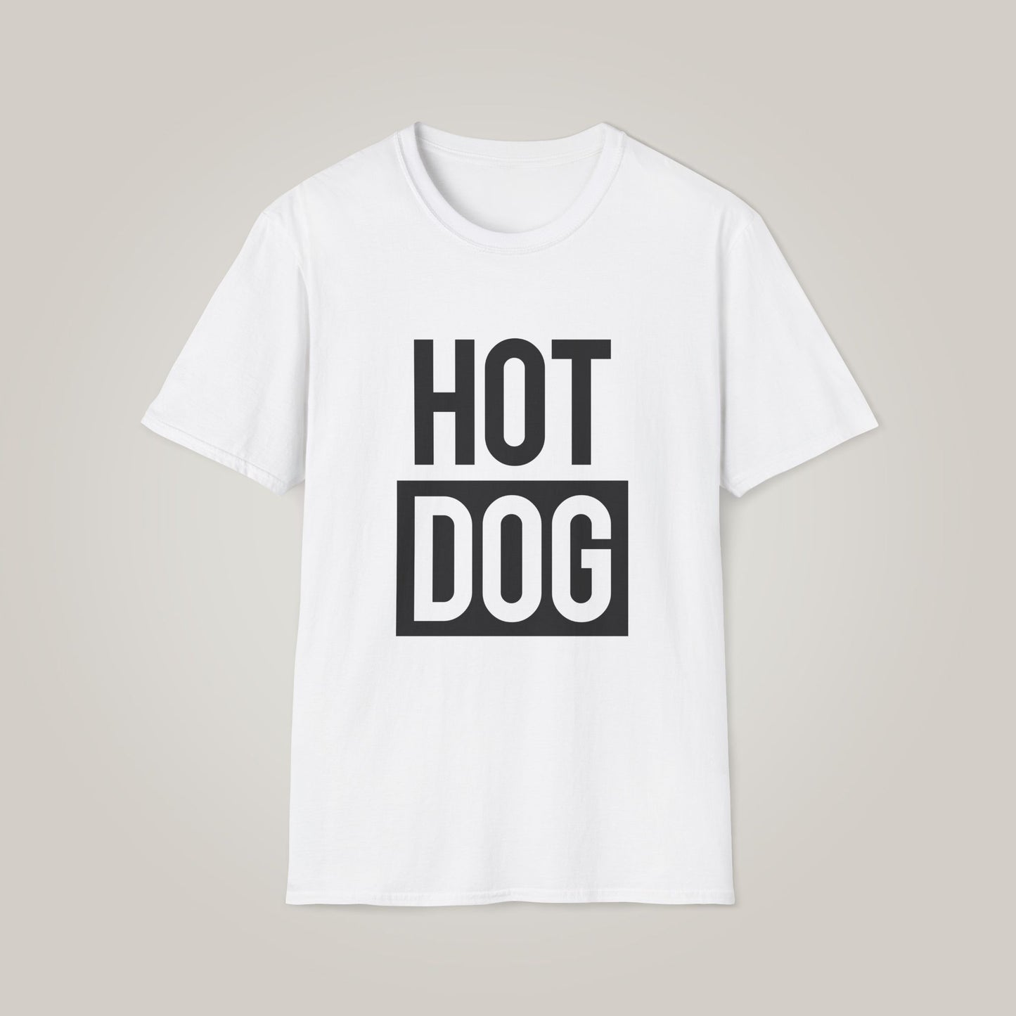 Hot Dog Unisex Softstyle T-shirt