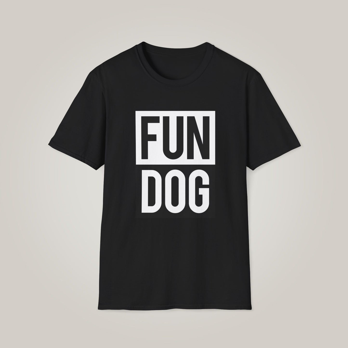Fun Dog Unisex Softstyle T-shirt