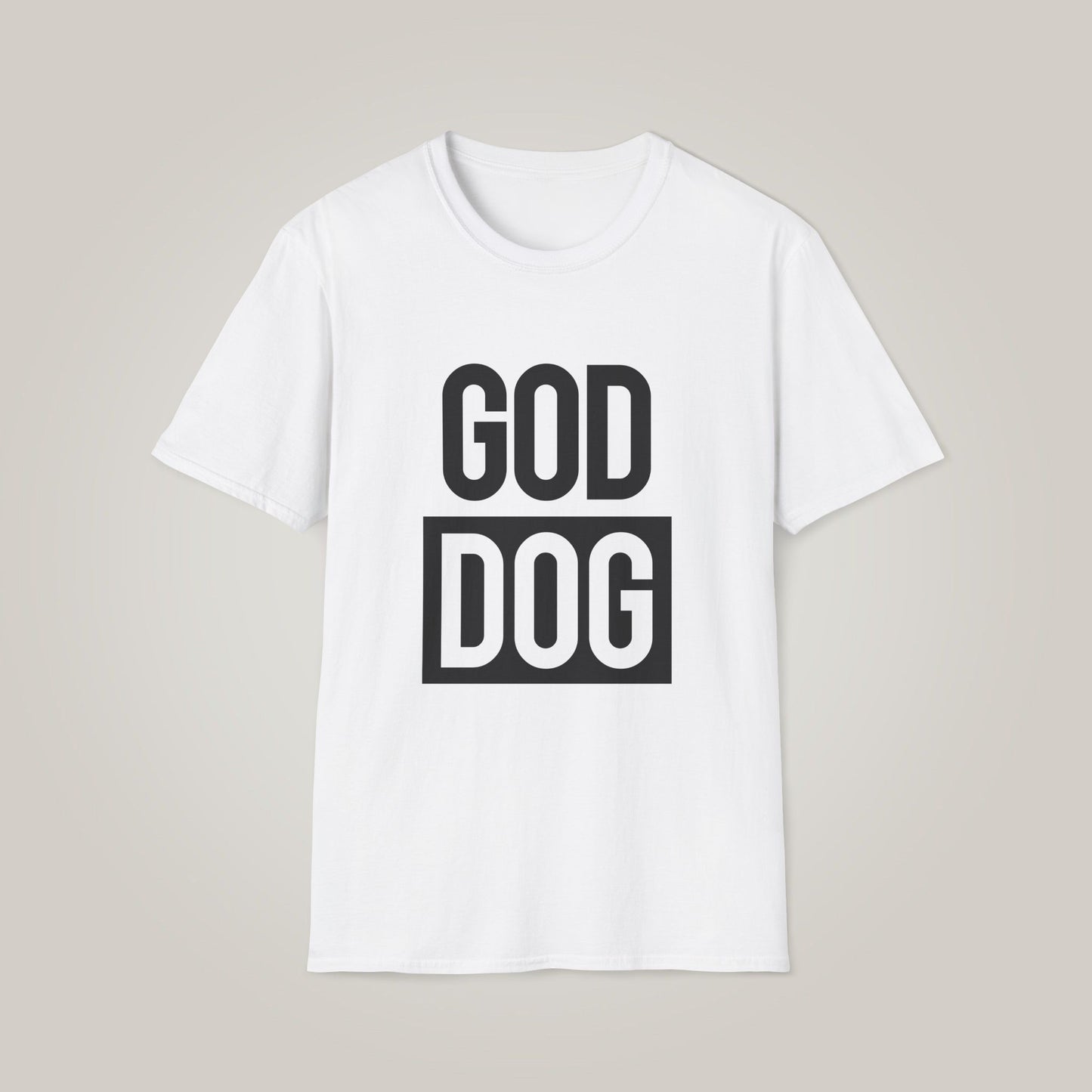 God Dog Unisex Softstyle T-Shirt