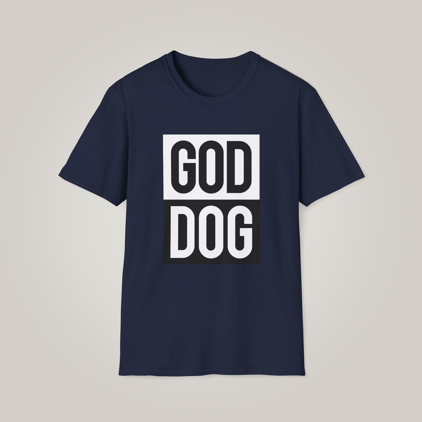 God Dog Unisex Softstyle T-Shirt