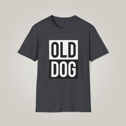 Old Dog Unisex Softstyle T-shirt