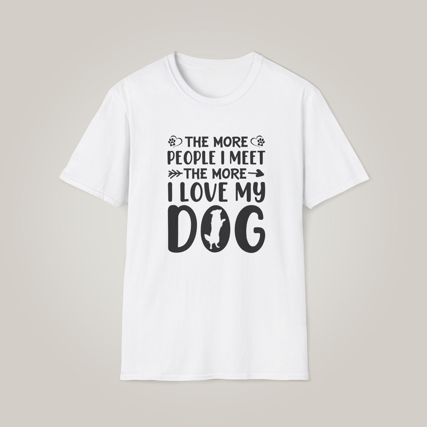 The More People I Meet Unisex Softstyle T-shirt