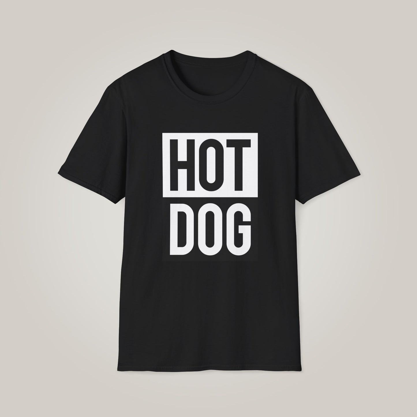 Hot Dog Unisex Softstyle T-shirt