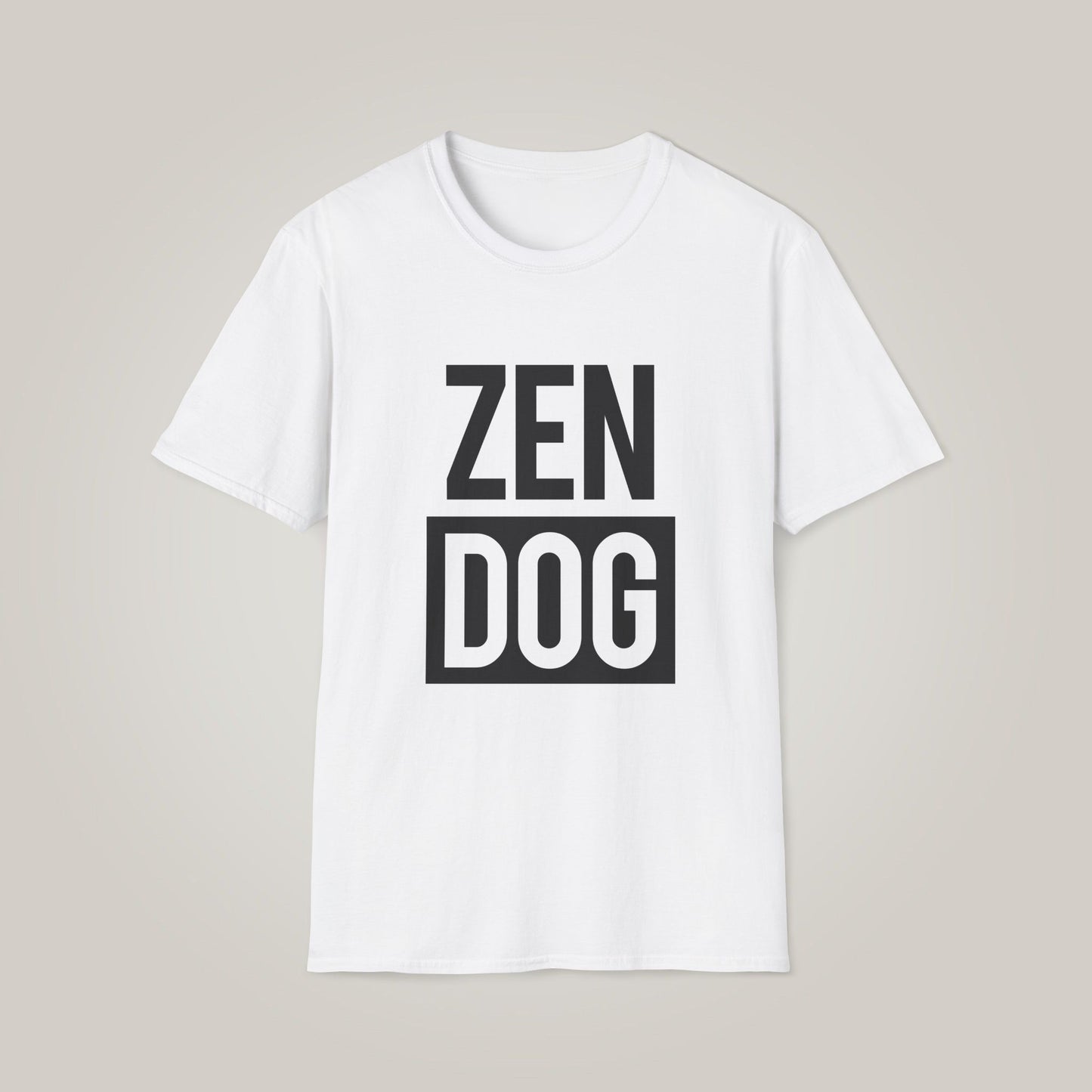 Zen Dog Unisex Softstyle T-shirt