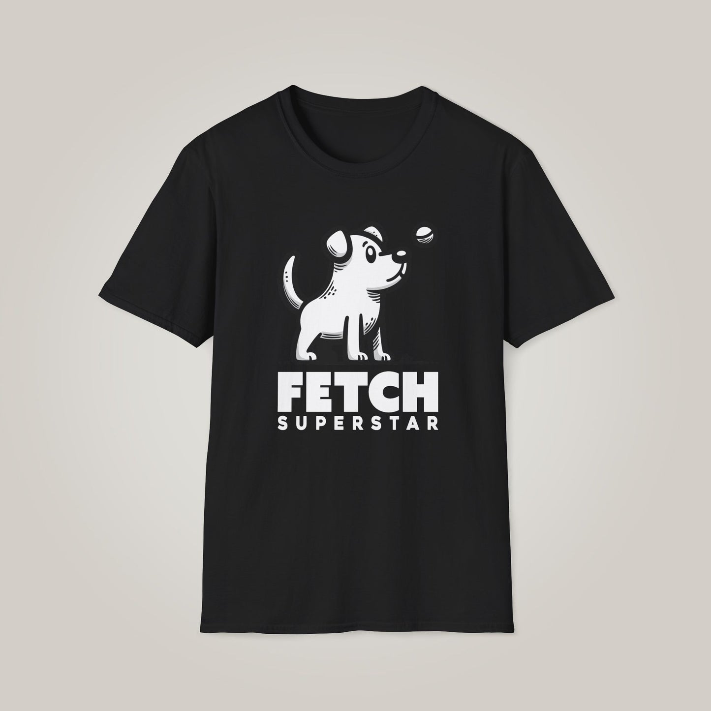 Fetch Superstar Unisex T-shirt for Dog Lovers