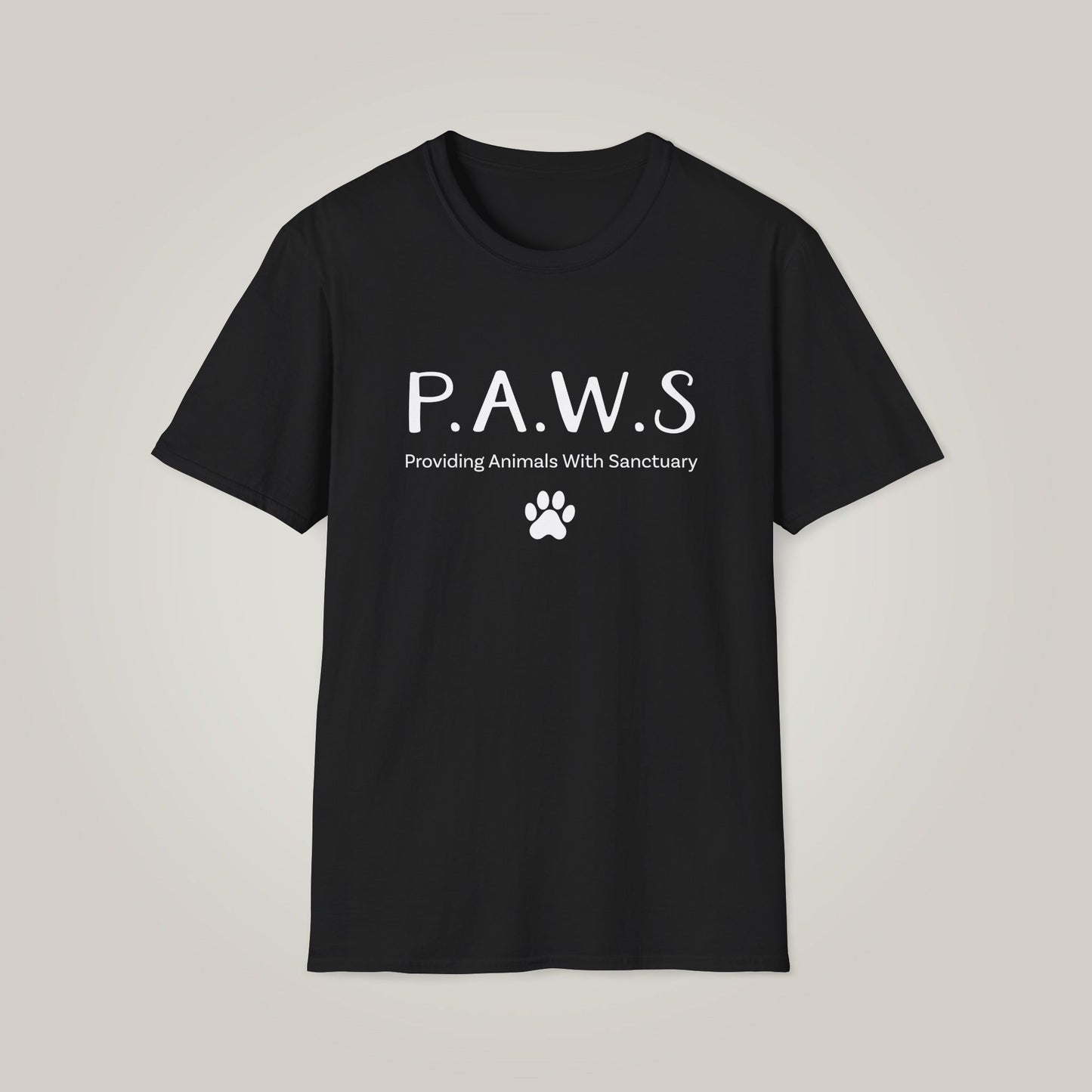 P.A.W.S. Animal Sanctuary Unisex Softstyle T-shirt