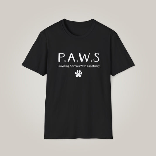 P.A.W.S. Animal Sanctuary Unisex Softstyle T-shirt