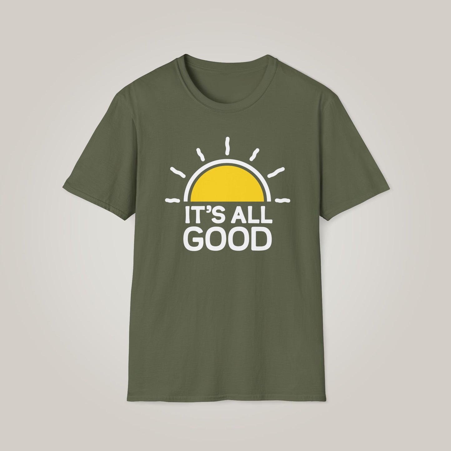 Its All Good Unisex -White - Softstyle T-shirt