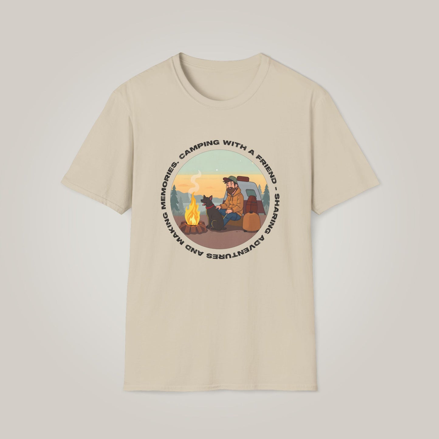 Camping With A Friend Unisex T-shirt
