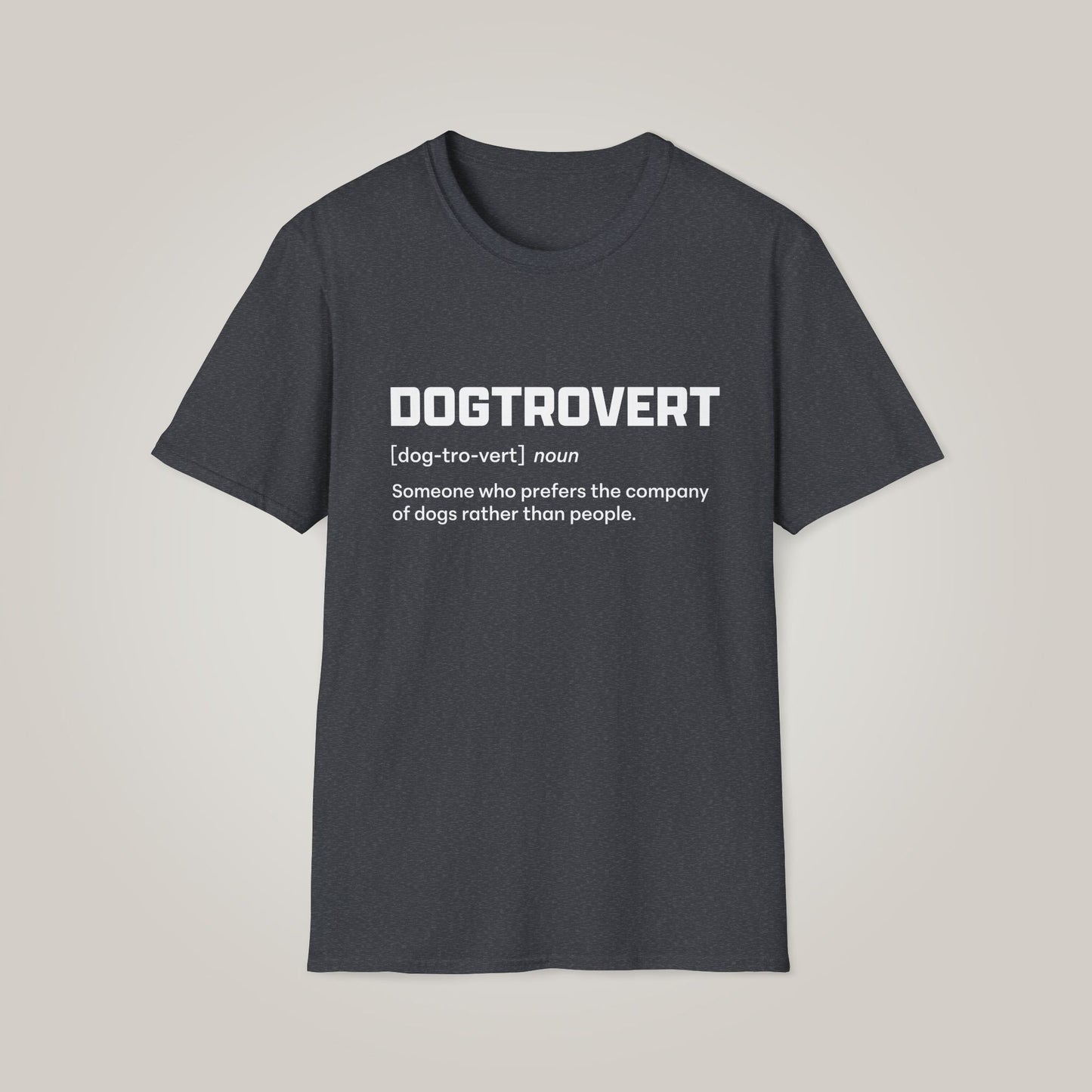 Dogtrovert Unisex Softstyle T-shirt