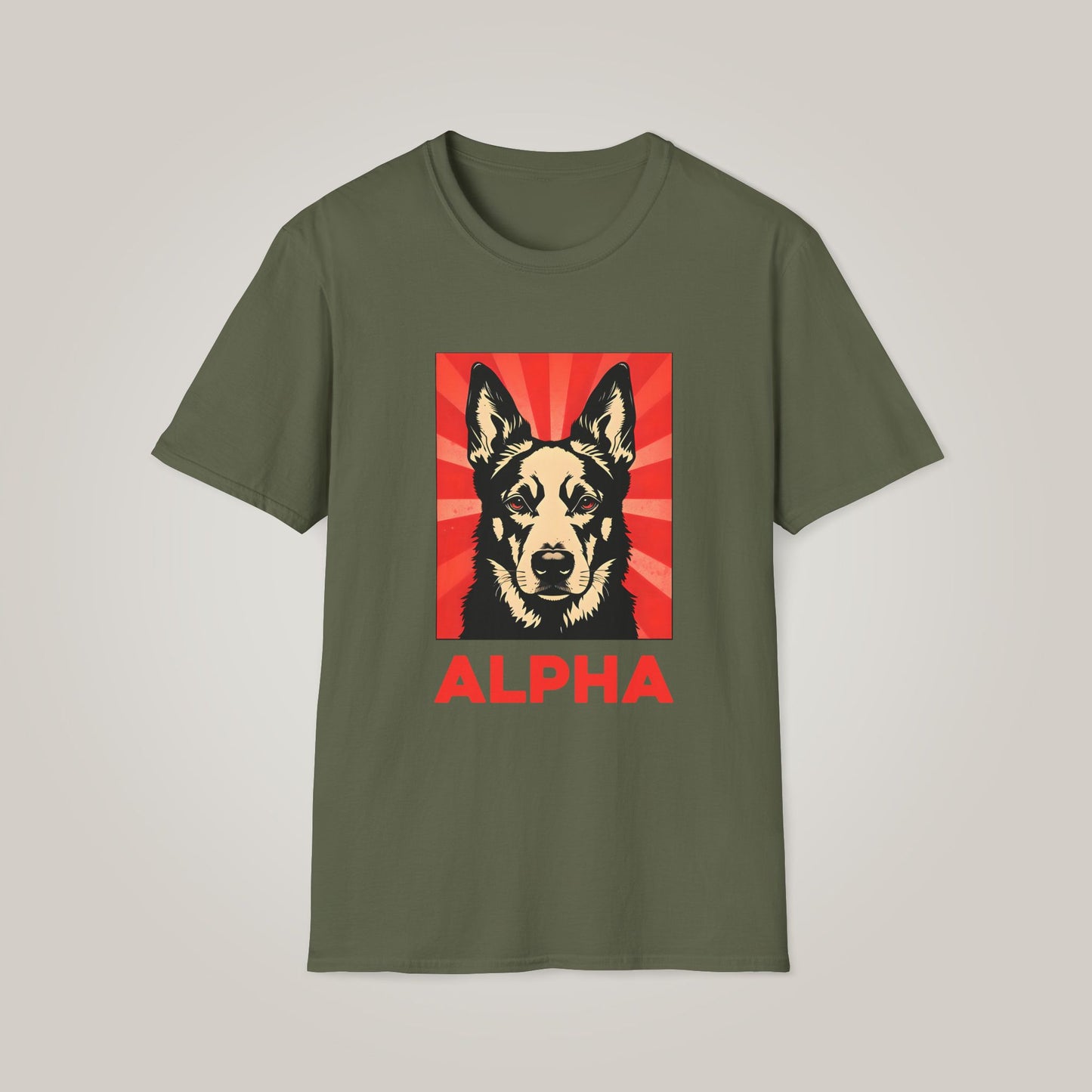 Alpha Dog Unisex Softstyle T-shirt