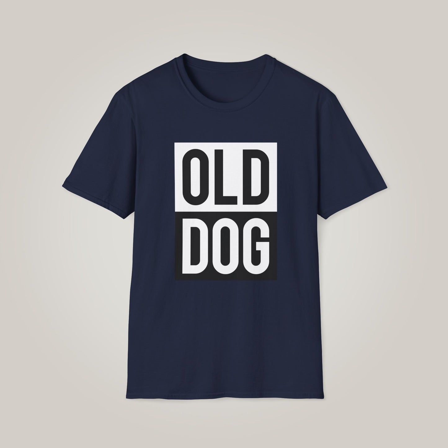 Old Dog Unisex Softstyle T-shirt