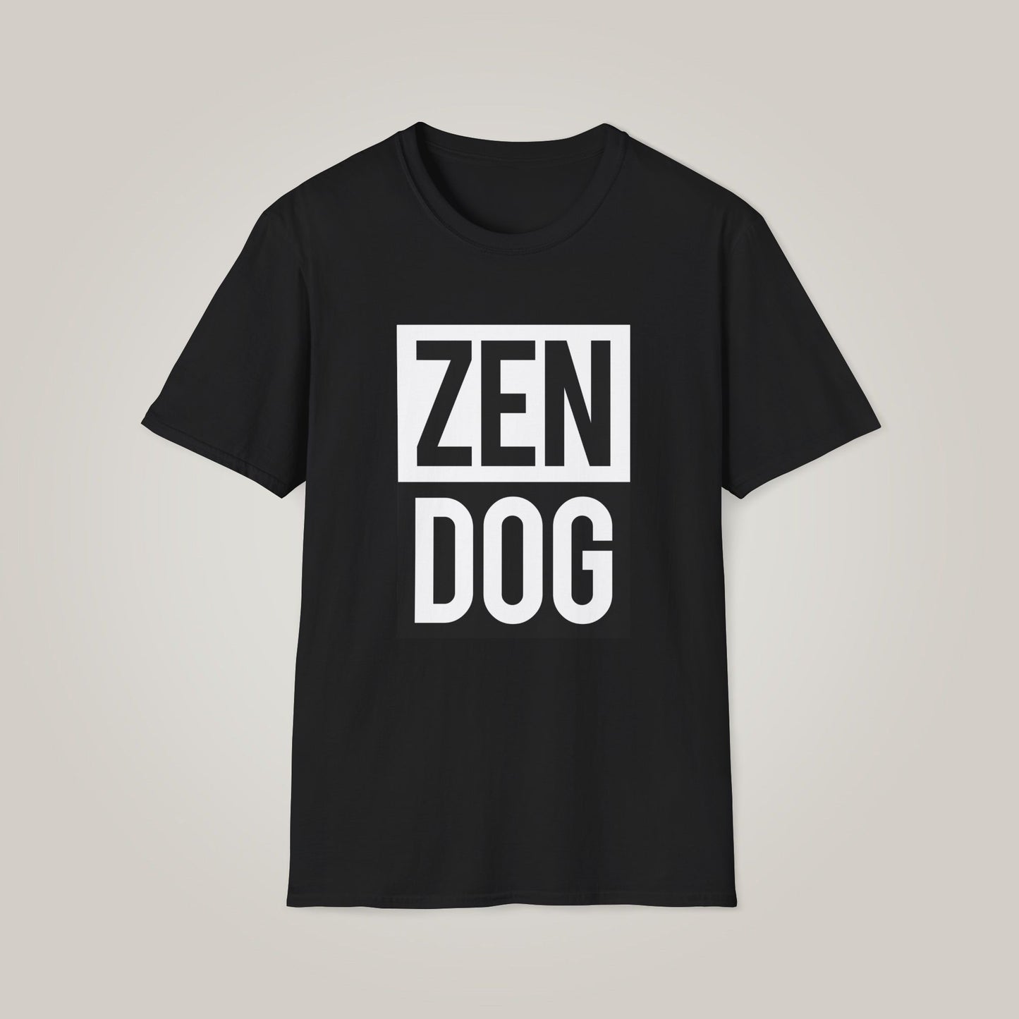Zen Dog Unisex Softstyle T-shirt