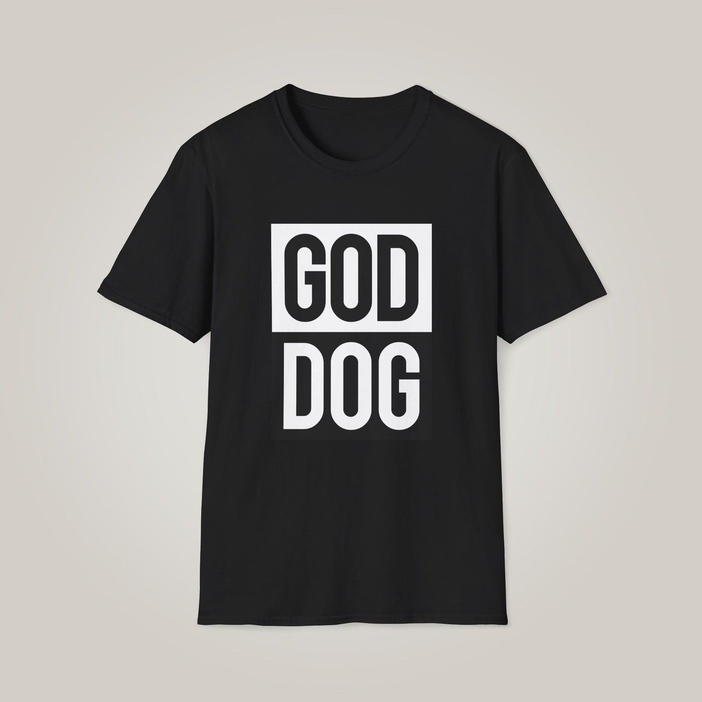 God Dog Unisex Softstyle T-Shirt