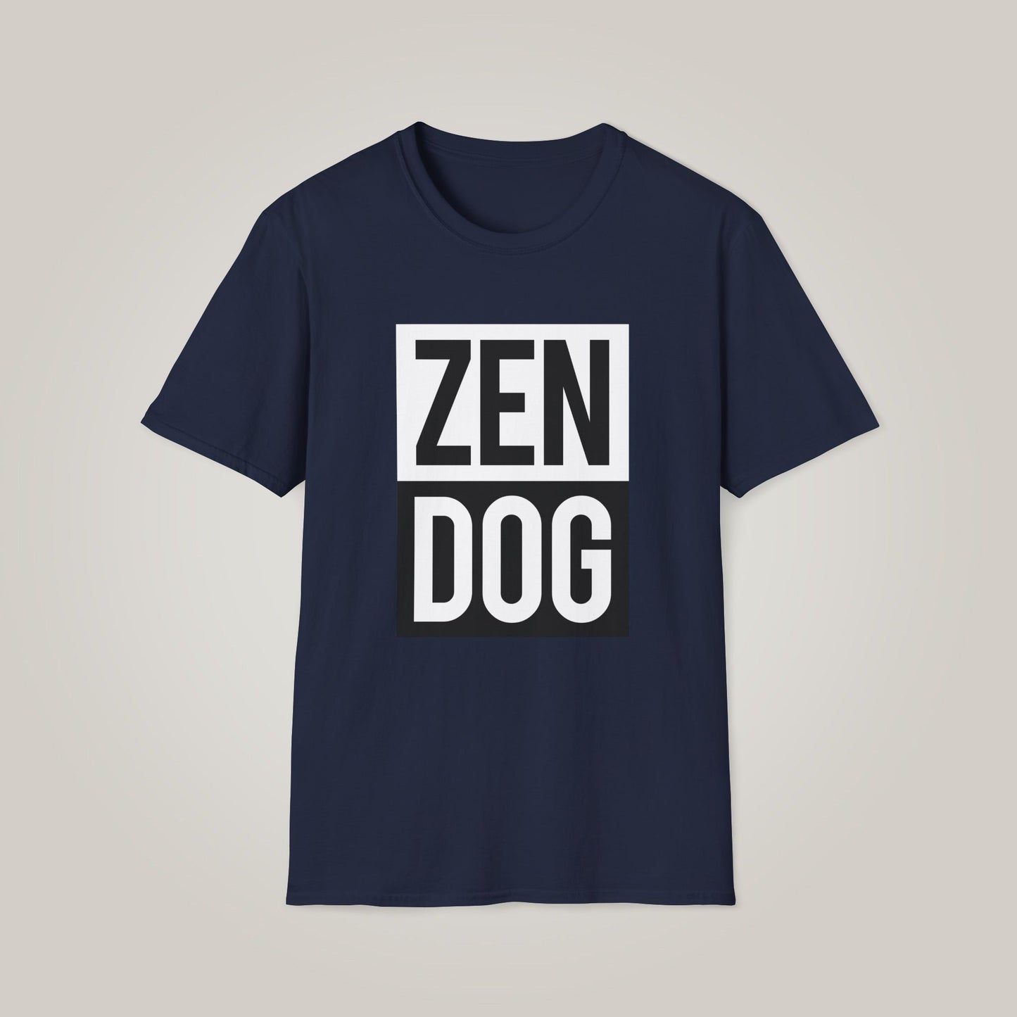 Zen Dog Unisex Softstyle T-shirt