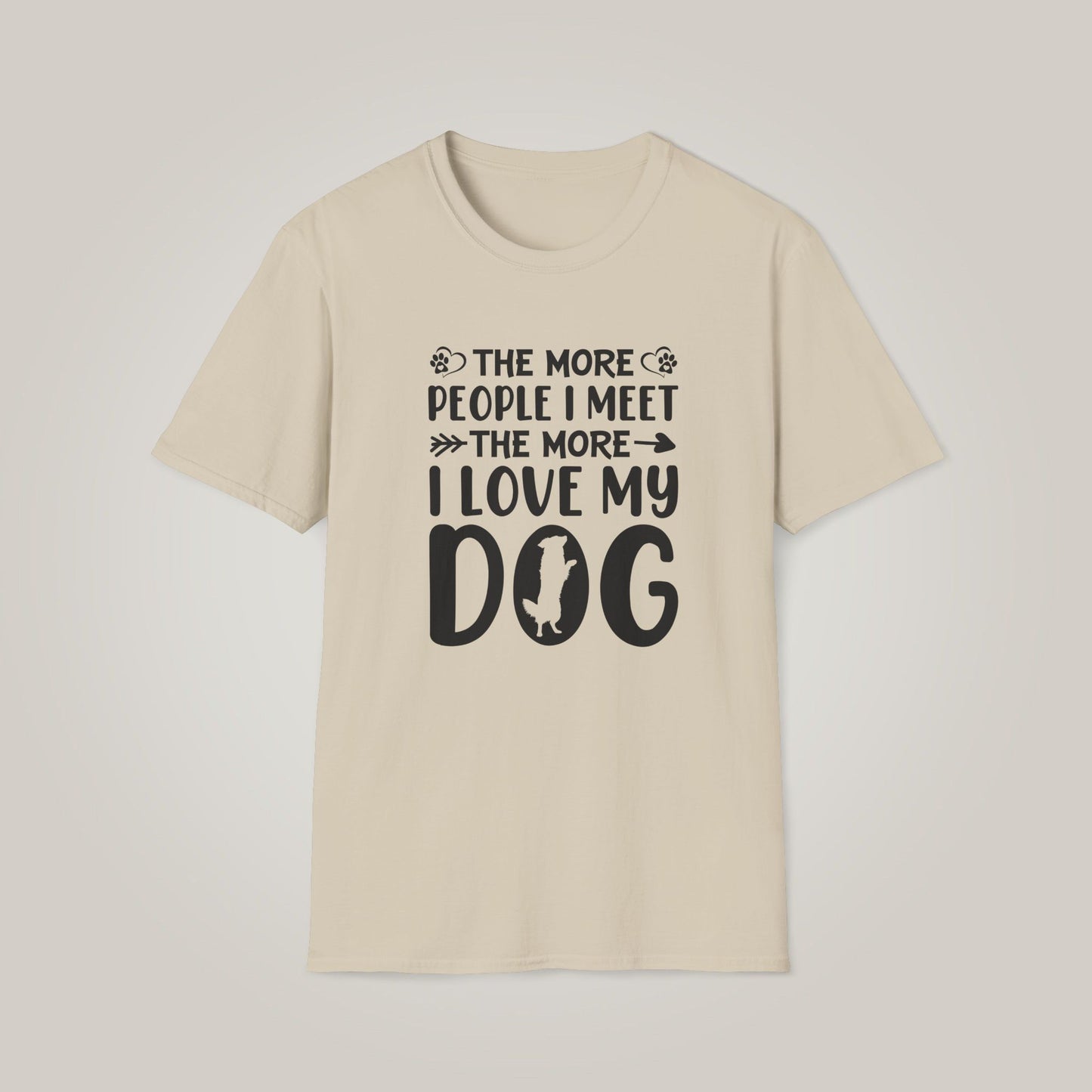 The More People I Meet Unisex Softstyle T-shirt