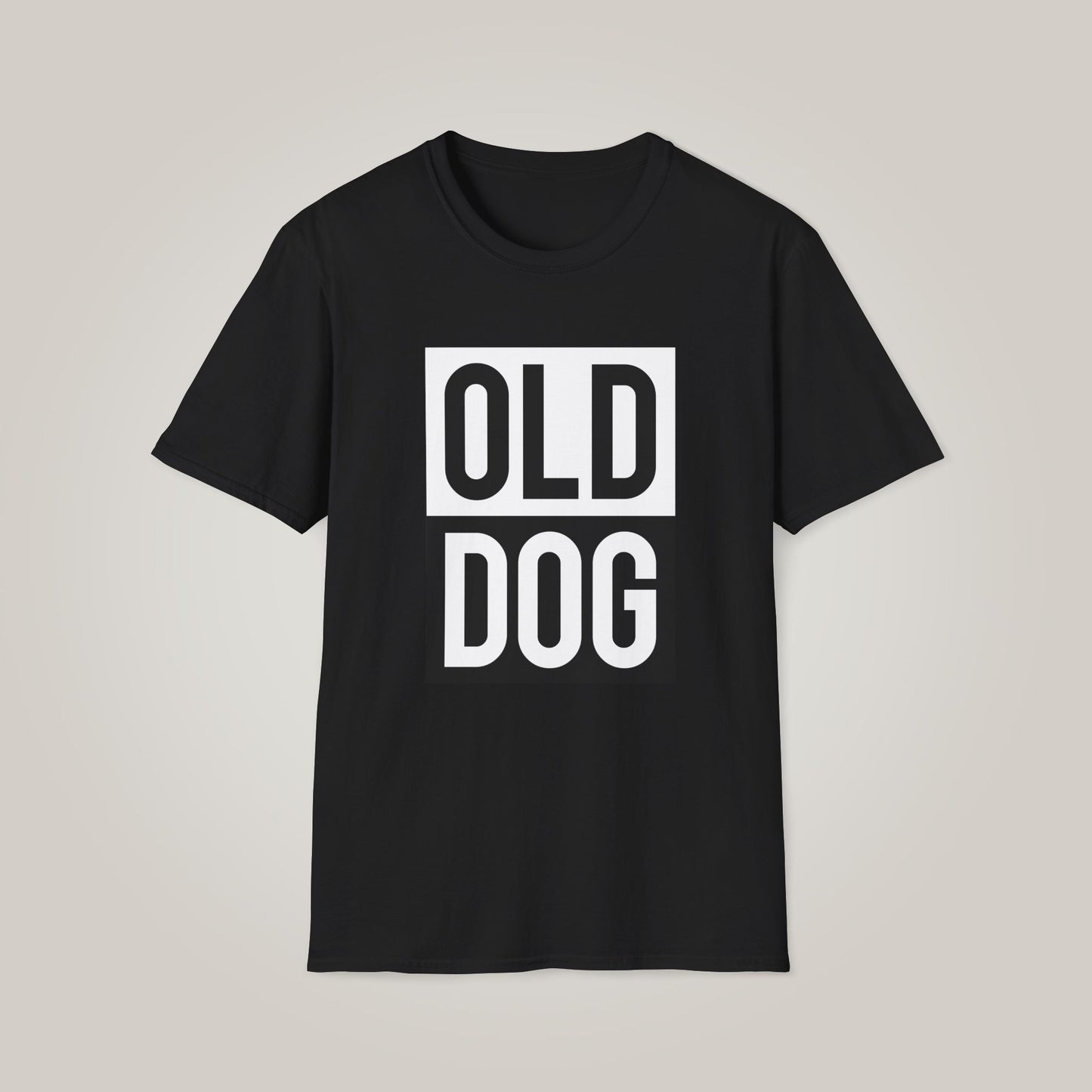 Old Dog Unisex Softstyle T-shirt