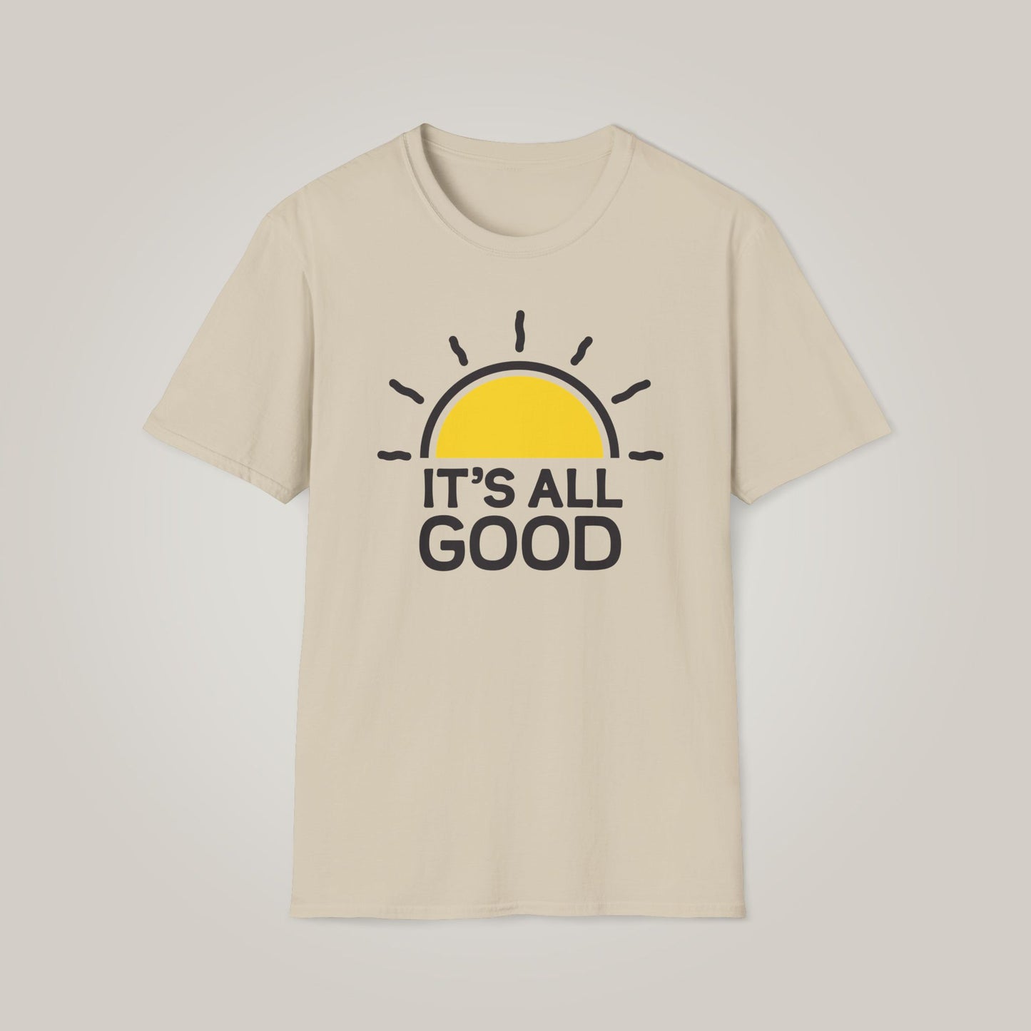 Its All Good - Black - Unisex Softstyle T-shirt