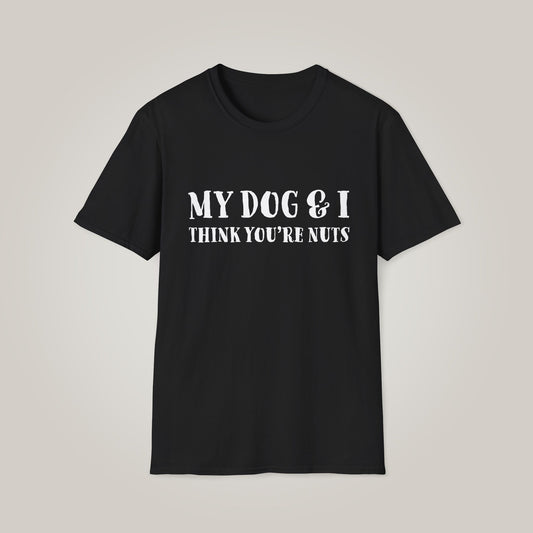 My Dog and I Unisex Softstyle T-shirt