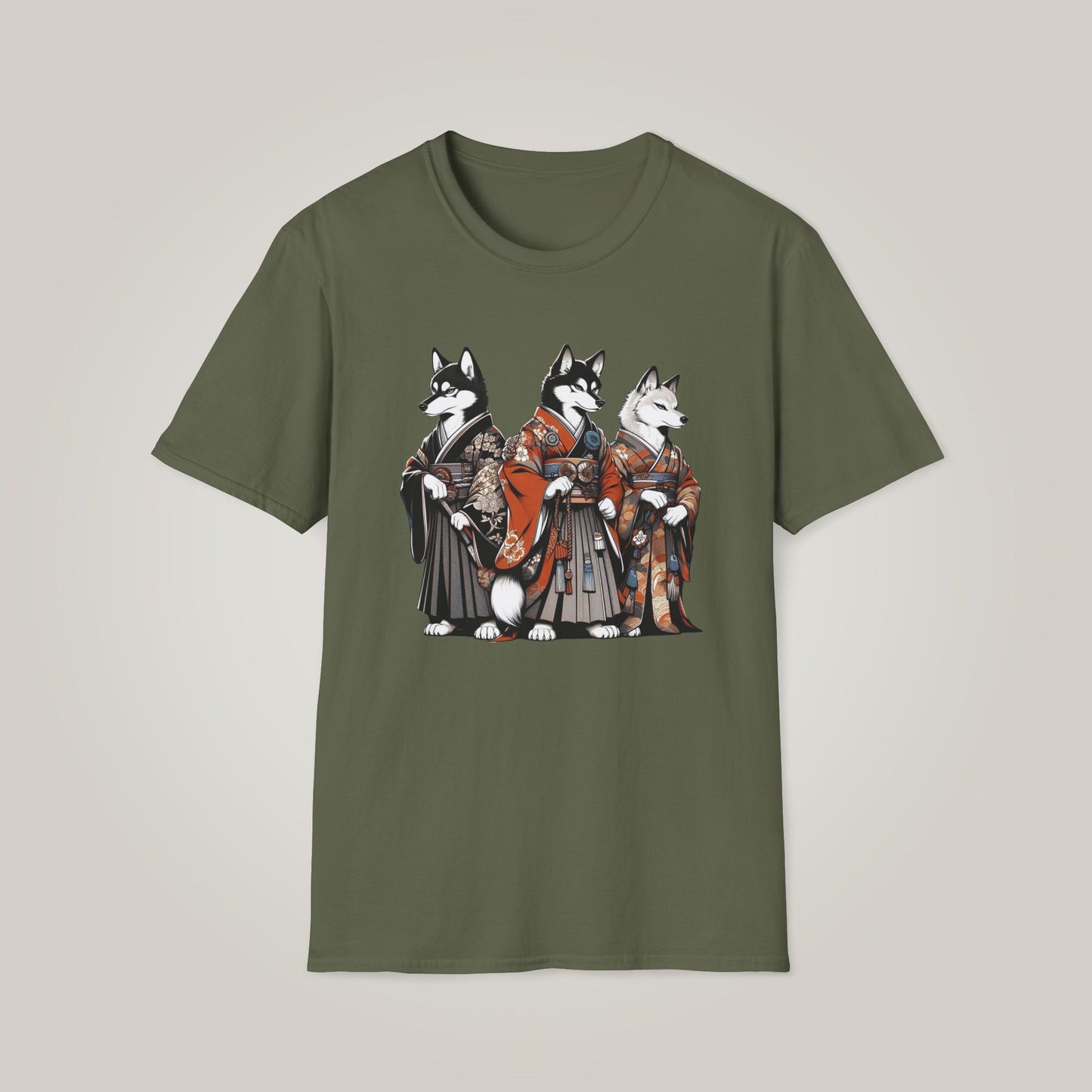 Husky Group Graphic Unisex Softstyle T-shirt