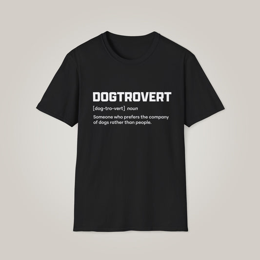 Dogtrovert Unisex Softstyle T-shirt