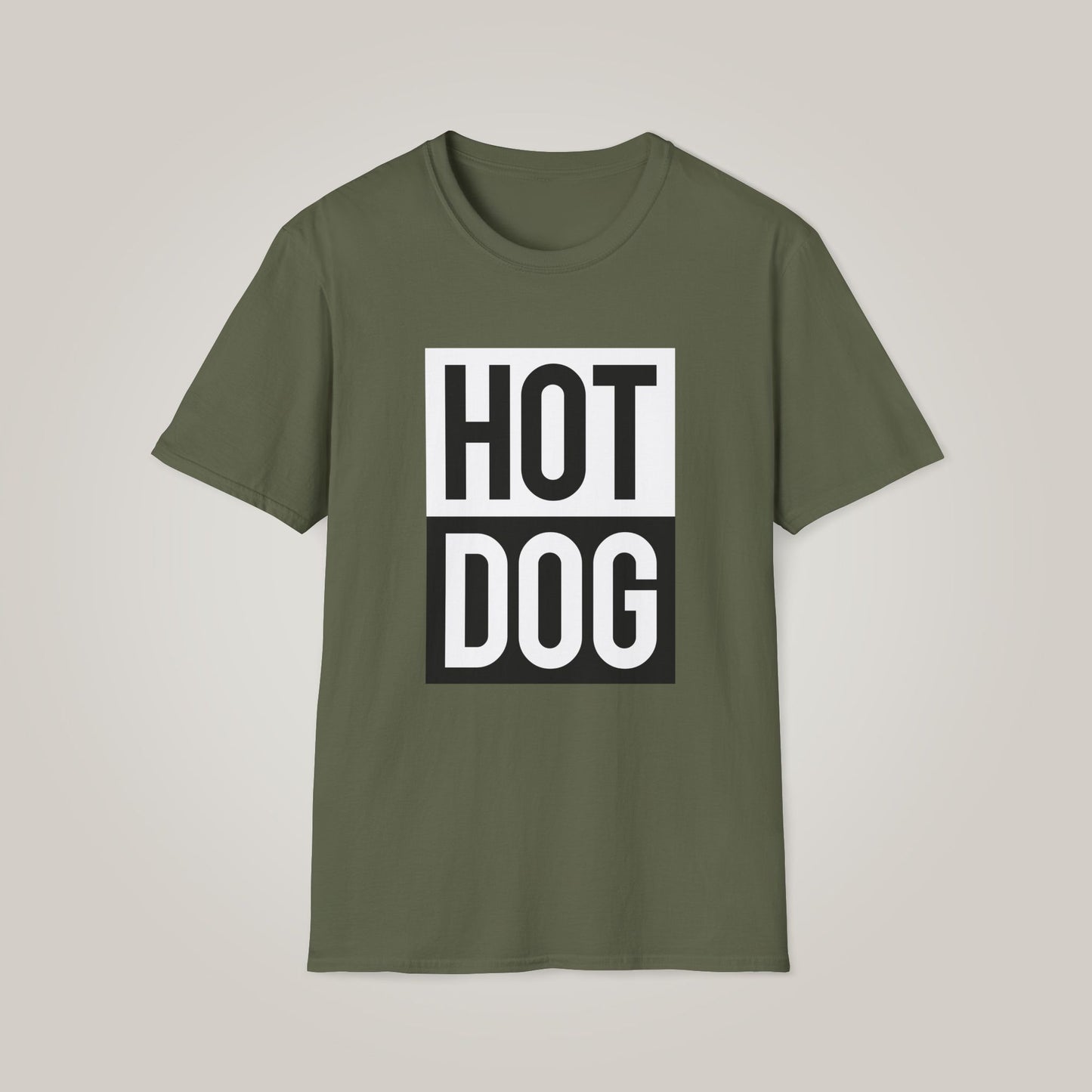 Hot Dog Unisex Softstyle T-shirt