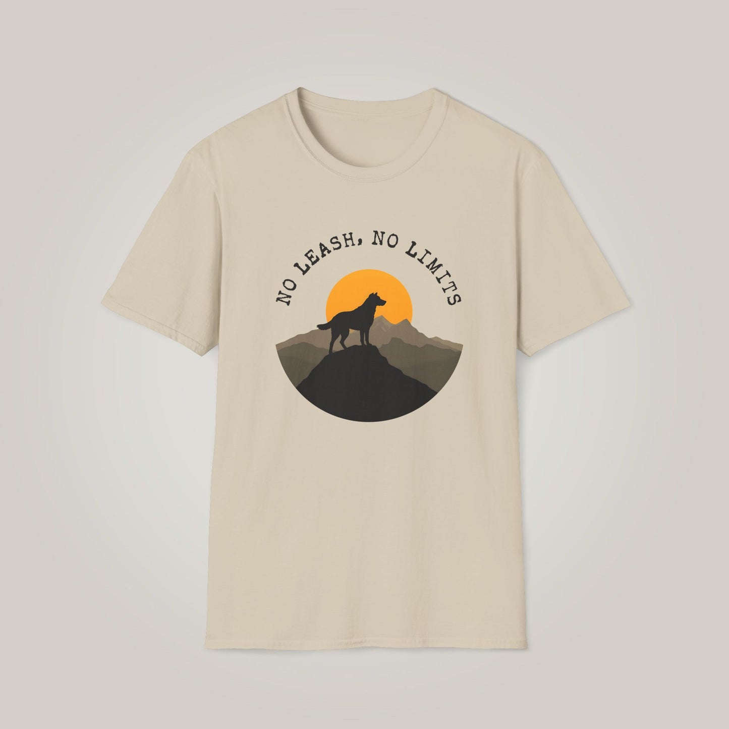 No Leash, No Limits Unisex Softstyle T-shirt