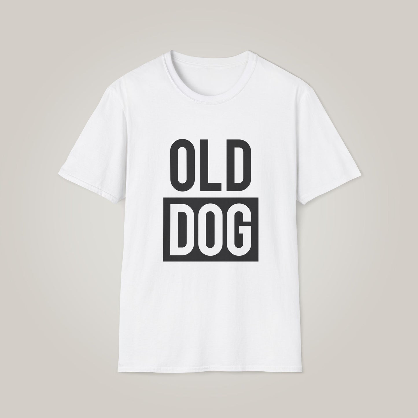 Old Dog Unisex Softstyle T-shirt