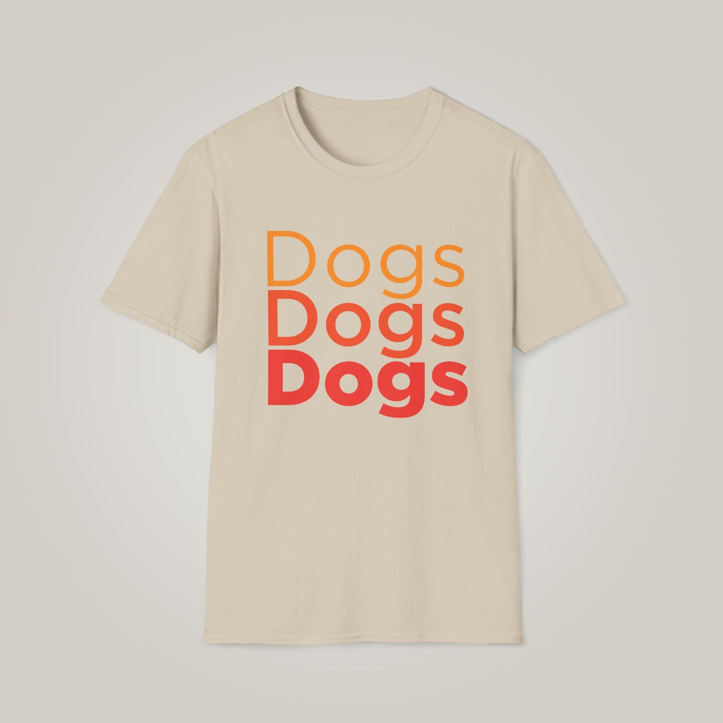 Dogs, Dogs, Dogs Unisex Softstyle T-Shirt