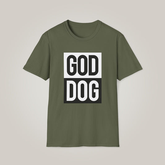 God Dog Unisex Softstyle T-Shirt