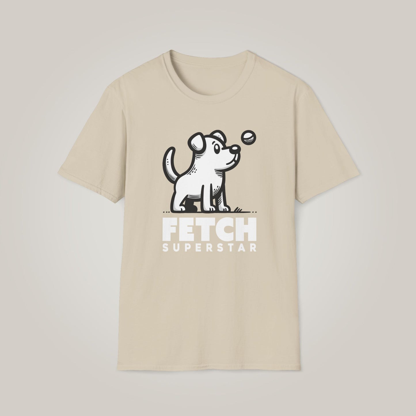Fetch Superstar Unisex T-shirt for Dog Lovers