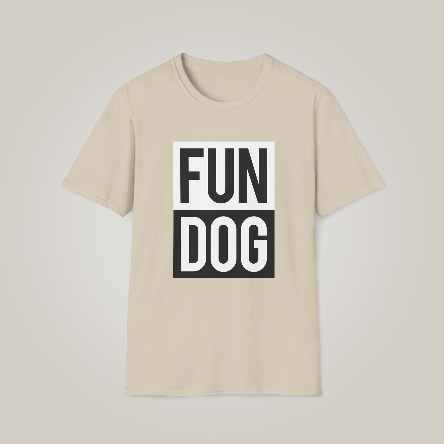 Fun Dog Unisex Softstyle T-shirt