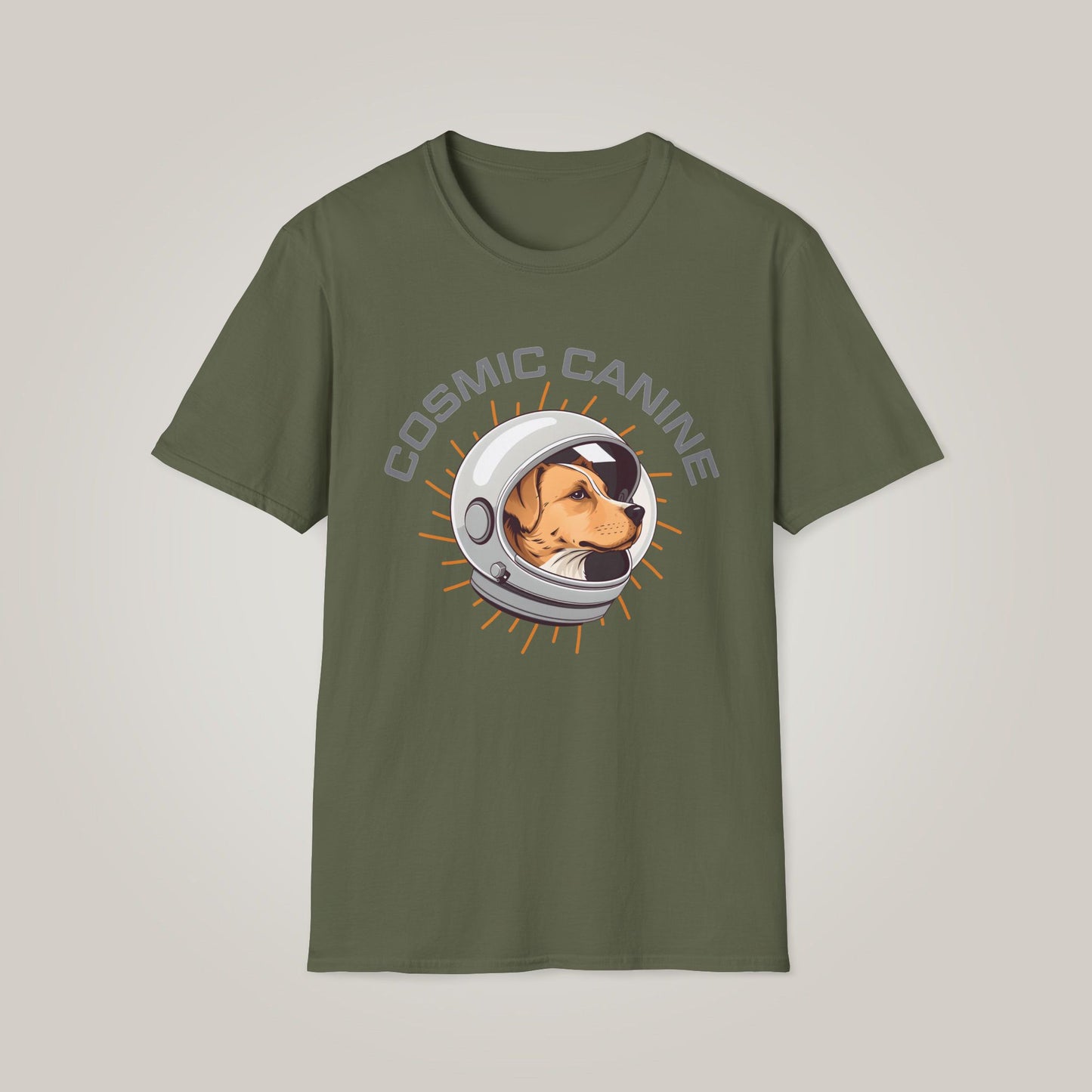 Cosmic Canine Unisex Softstyle T-shirt