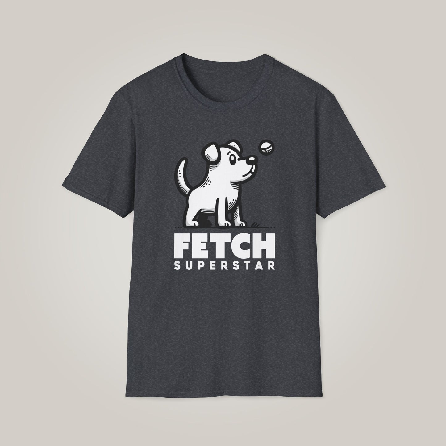 Fetch Superstar Unisex T-shirt for Dog Lovers